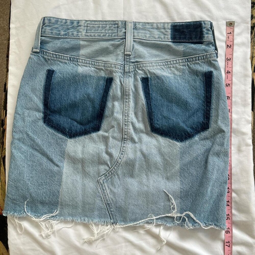 Adriano Goldschmied The Sandy denim mini skirt size 25